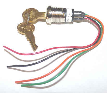 SWITCH, KEYED, 3 POSITION, PHASE 1, KEY # AS 100 SCHINDLER # 7029C27H01