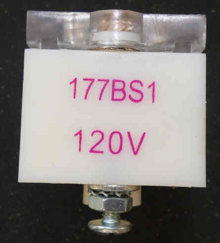 BUTTON, HALL, SPECIFY MARKING, 120 VAC, VERTICAL COMPLETE, OTIS # 7069Y2