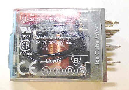 RELAY, 4 PDT, 120 VAC, ICE CUBE BASE, MADE IN SPAIN RELECO # C9-A41-120