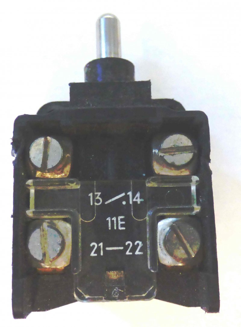 SWITCH, PLUNGER, LIMIT SWITCH, 1NO+1NC SIEMENS #3SE3-020-1A