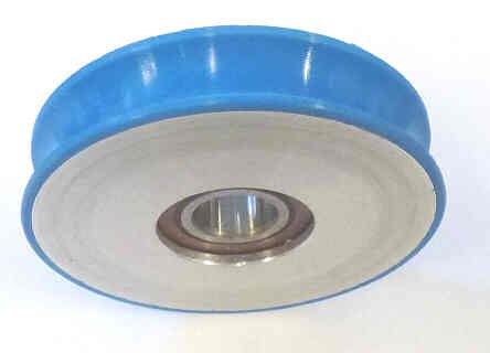 ROLLER, KIT, HANGER, 3 3/8 X 5/8 OR 86.26 X 18.07 MM 6203 BRG POLY/ALUMINUM