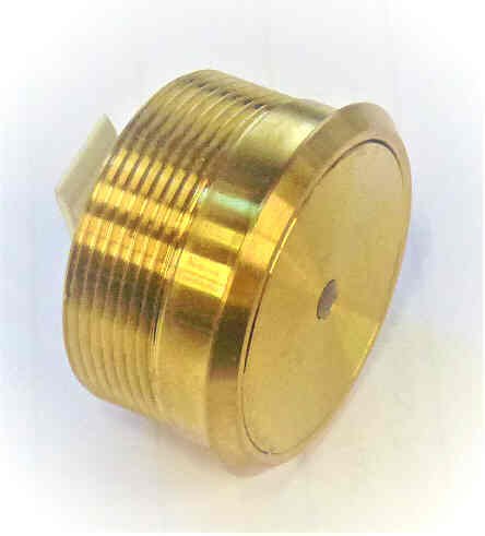 BUTTON, MIRROR BRONZE FINISH, FLAT, DOT LED 24VDC, 311 OTIS # AAA23500AM61