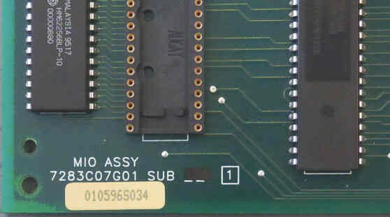 BOARD, CIRCUIT, 300A, MIO ASSY, SCHINDLER # 7283C07G01 SUB 1