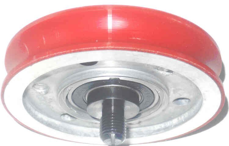 ROLLER, HANGER, CONCAVE, 3 11/16 DIA, WITH STUD SCHINDLER 694B955H01