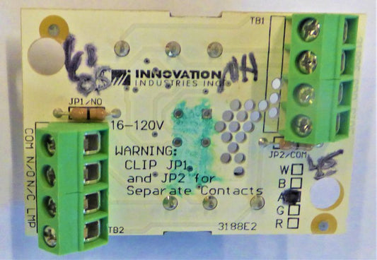 BOARD, CIRCUIT, 16-120V BUTTON WITH BLUE LED INNOVATION INDUSTRIES # 59413314B