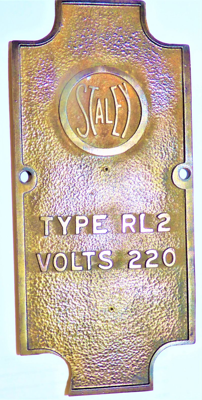 COVER. FRONT VINTAGE RL1 INTERLOCK INTERCHANGEABLE RH/LH STALEY