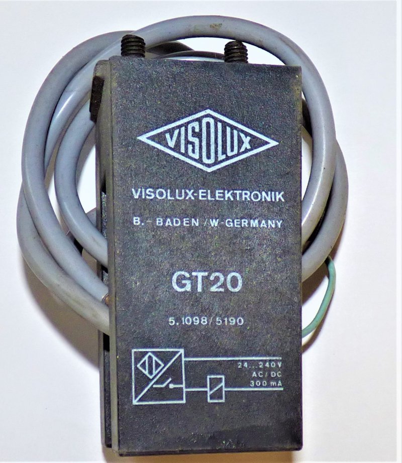 SWITCH, HOISTWAY, INDUCTOR, VISOLUX SERGE # GT20