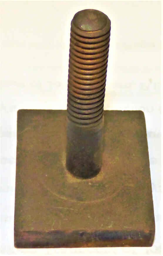 COPPER CONTACT, 1 5/8 X 1 3/8 X 3/8'HEAD WITH 2 X 3/8'' STEM PAYNE # K 1786