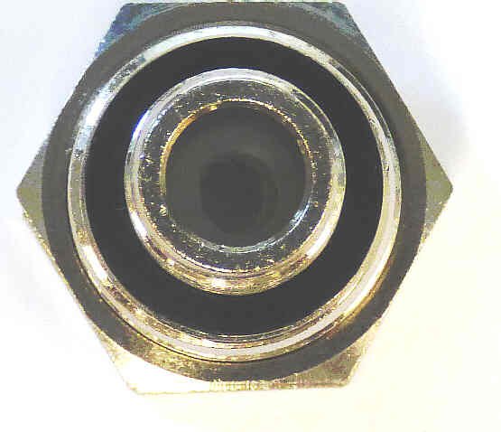 NIPPLE, FITTING, LUBRICATOR, 1/2 X 1/4 SIMALUBE # 290.1015