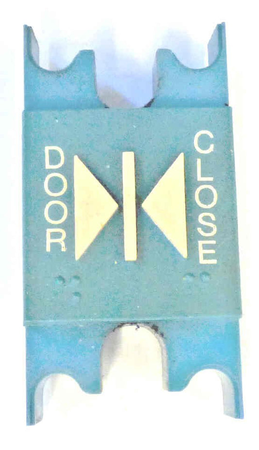 SPACER, 1.25 WIDE, BLUE, DOOR CLOSE, VERTICAL MOUNT