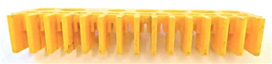 INSERT, DEMARCATION, YELLOW, 5 3/8 LONG, 15 TEETH WEST. # 321C596Hl4
