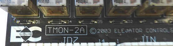 BOARD, CIRCUIT, ELEVATOR CONTROLS (CA) # TMON-2A