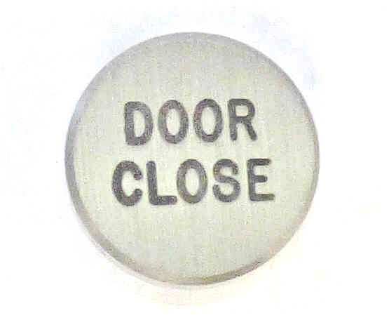 BUTTON, ELEMENT, STAINLESS STEEL, ROUND, NON LIGHT UP, ENGRAVED DC GAL # VP