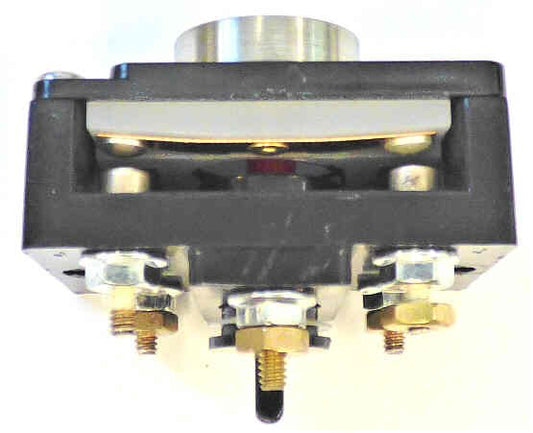 BUTTON, MONITOR, NON-ILLUMINATED, SS MARKED UP IN BLACK