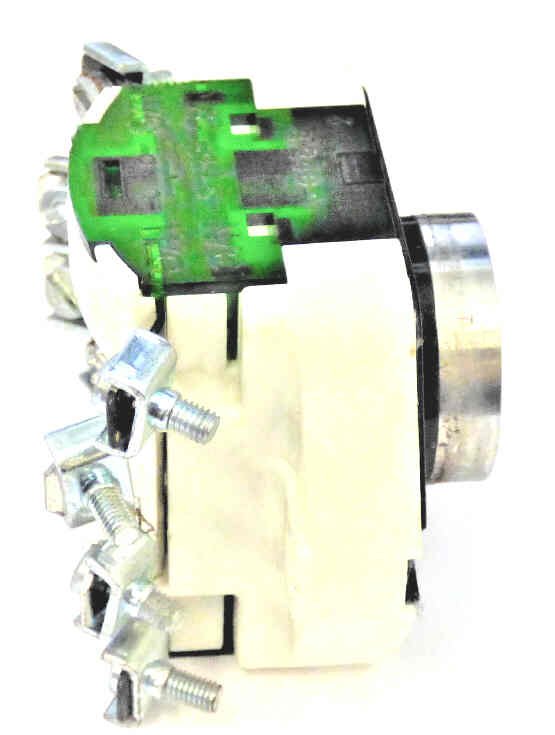 BUTTON, MODULAR, 24 VAC, FLAT SS PRESSEL WITH DOT NEC # 3442