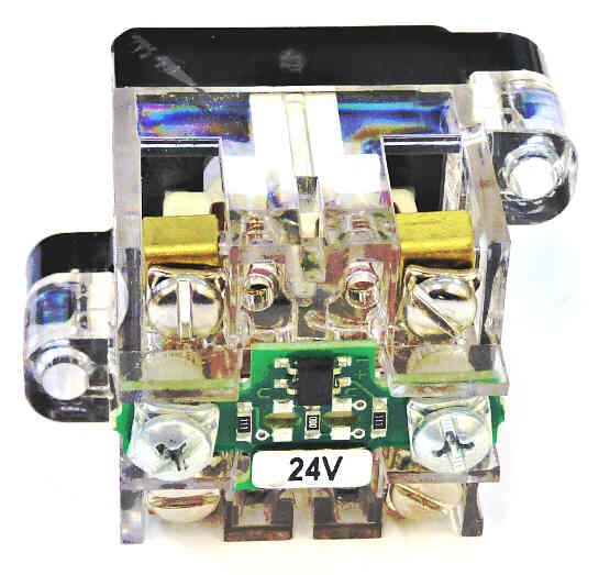 BUTTON, COMPLETE, ALARM, 24V LED ADAMS # ASA452A-CL-AL