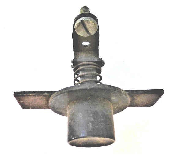 PUSHBUTTON, ASSEMBLY, BLACK, BLANK , COMPLETE AS SHOWN PAYNE #M961