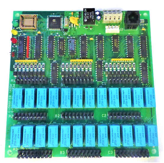 BOARD, CIRCUIT, RELAY I/O BOARD O.THOMPSON # 03-0002-3