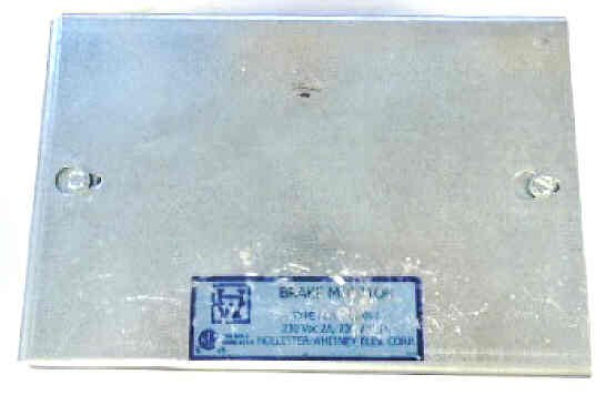 MONITOR, BRAKE, 2A @ 230 VAC, 1A @ 230 VDC HOLLISTER WHITNEY # 102-091