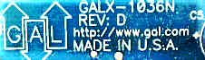 BOARD, CIRCUIT, GALAXY., GAL # GALX-1036N