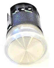 PUSHBUTTON, STAINLESS, FLAT, AMBER LED SCREW CONNECTED OTIS AAA23500BY41