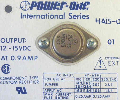 POWER SUPPLY, 100-240 VAC INPUT, 12-15 VDC TIII CONTROLLER DOVER # 9853844