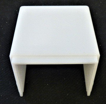 INSERT, TRAVELING LANTERN, WHITE WITH DOWN ARROW HAUGHTON