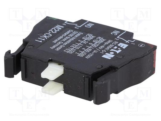 CONTACT, BLOCK, SPST, FRONT MOUNT, EATON # M22-CK11