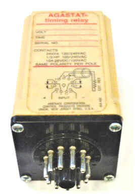 TIMER, .5 TO 15 SECONDS, ON DELAY, 120AC/DC AGASTAT # SSC12ABD