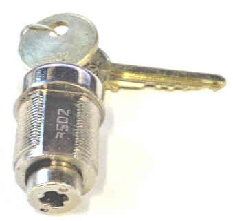 CYLINDER, FIRE SERVICE 3 POSITION, WITH 2 KEYS # 3502