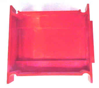 SPACER, SET EACH 2.500 WIDE, RED, DOVER CUSTOM, VINTAGE
