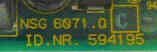 BOARD, CIRCUIT, NSG, CHARGER, EMERGENCY LIGHT 5000TM SCHINDLER # 594195