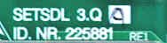BOARD, CIRCUIT, SETSDL.3 Q SCHINDLER # 225881