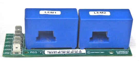 BOARD, CIRCUIT, TAC 50, CURRENT SENSOR 150A, 7.5-20HP DOVER # 6300LH2 9816616