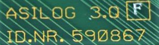 BOARD, CIRCUIT, ASILOG 3Q SCHINDLER # NR590867R