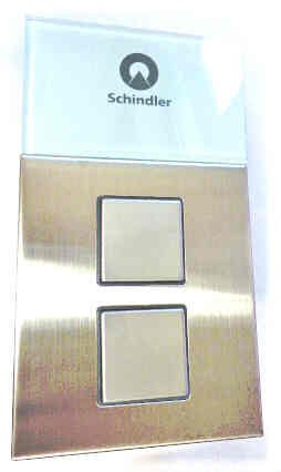 FIXTURE, HALL STATION, TYPE LOP GS 300 PG 2WWB SCHINDLER # 57620854