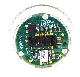 PUSHBUTTON, DOOR HOLD, MILKY, WHITE, KONE # KM804347G106