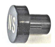 BUTTON, BLACK, MARKED NON STOP, 1 DIAMETER OTIS # 323BD1-NS