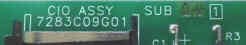 BOARD, CIRCUIT, CIO HALL INTERFACE, WESTINGHOUSE # 7283C09G01