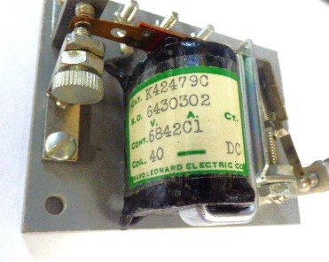 RELAY, CURRENT SENSING, COMPLETE AS SHOWN, OTIS B6842C1