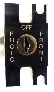 SWITCH. KEYED, V7 FIXTURES, E/E FRONT DOVER # 9829453