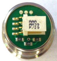 BUTTON, SS, FLAT, BLUE LED 24VDC, MICRO MOTION III OTIS # AAA23500AM39