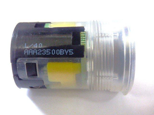 PUSHBUTTON, STAINLESS, FLAT, RED LED SCREW CONNECTED 6 VDC OTIS AAA23500BY5