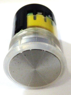 PUSHBUTTON, STAINLESS, FLAT, RED LED SCREW CONNECTED 6 VDC OTIS AAA23500BY5
