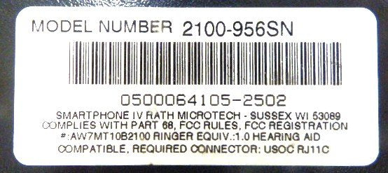 ASSEMBLY, SMARTPHONE IV, SURFACE MOUNT, COMPLETE AS SHOWN RATH # 2100-956SN