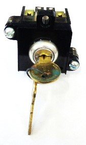 SWITCH, SS FINISH, KEYED, REMOVABLE 12 & 3, 2 AE102 KEYS ADAMS #AS469K13