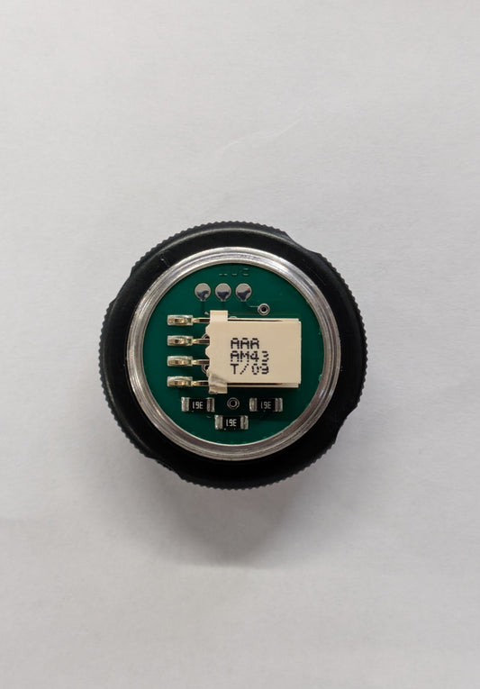 BUTTON, SS, FLAT, GREEN LED VANDAL RESIST OTIS # AAA23500AM43