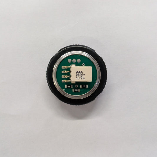 BUTTON, SS, FLAT FLUSH, WHITE LED 24VDC OTIS # AAA23500AM57