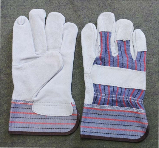 WORK GLOVES WITH SPLIT LEATHER PALMS XL