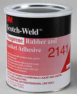 ADHESIVE, 3MÃÂÃÂ¯ÃÂÃÂ¿ÃÂÃÂ½ SCOTCH-WELDÃÂÃÂ¯ÃÂÃÂ¿ÃÂÃÂ½ 2141 NEOPRENE RUBBER & GASKET 1 QUART CAN